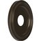 Ekena Millwork Traditional PVC Medallion (Canopies up to 7 1/2"), 13"OD x 3 1/2"ID x 1 1/4"P, Metallic Dark Bronze CMP13TRCDB - alternate 2